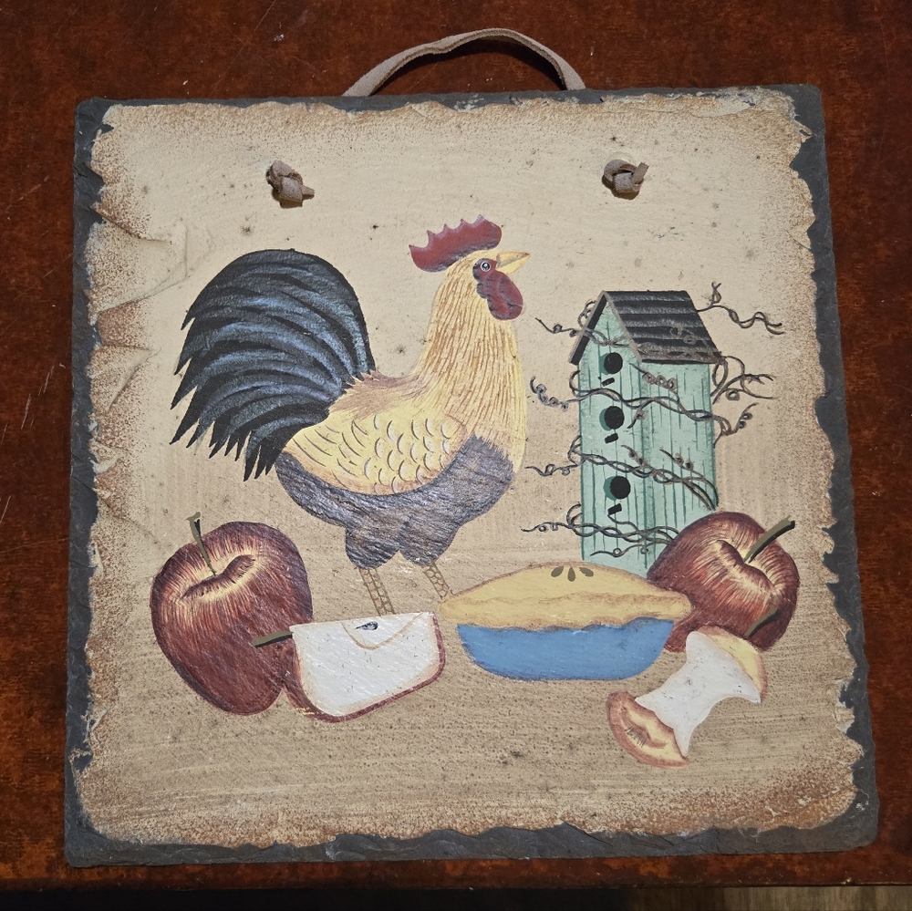 Source Unknown Rustic Rooster Kitchen Decor
